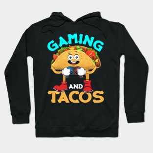 Gaming Tacos Funny Taco Game Controller Gift Hoodie